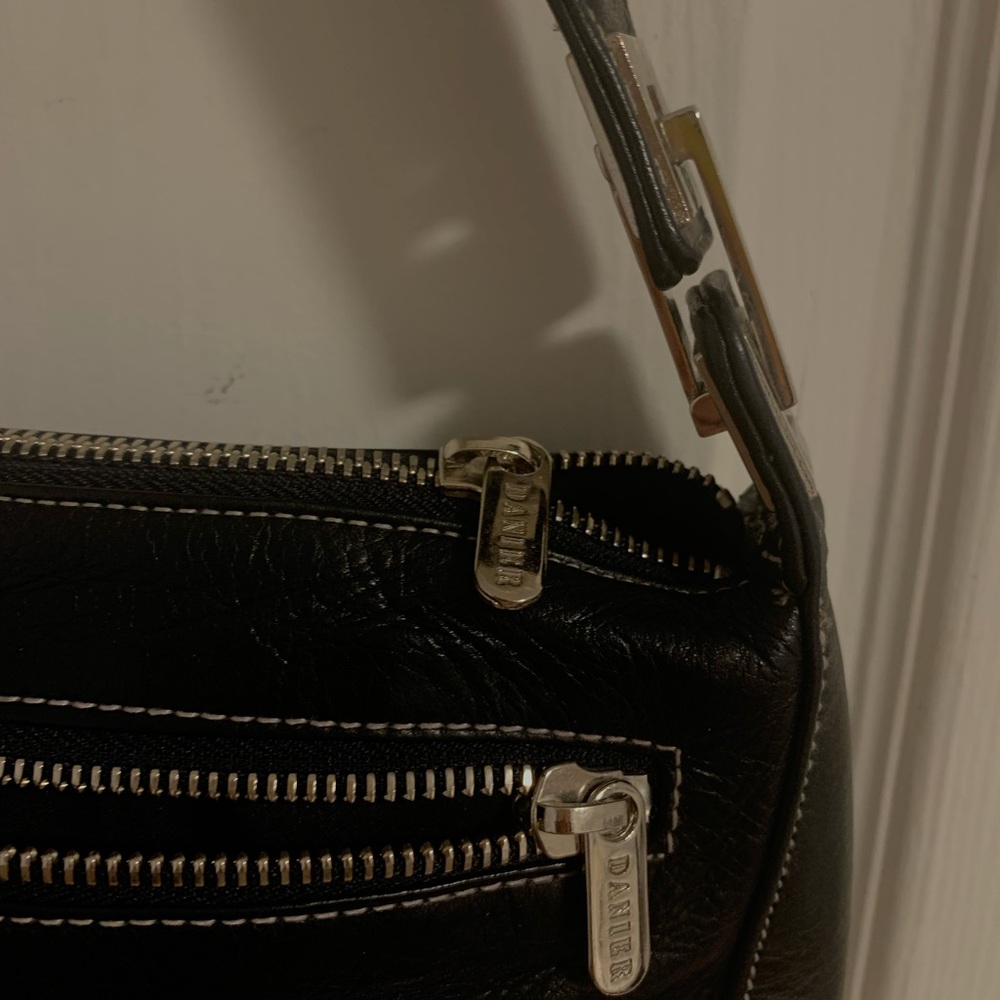 black danier genuine leather bag - Picture 3 of 7